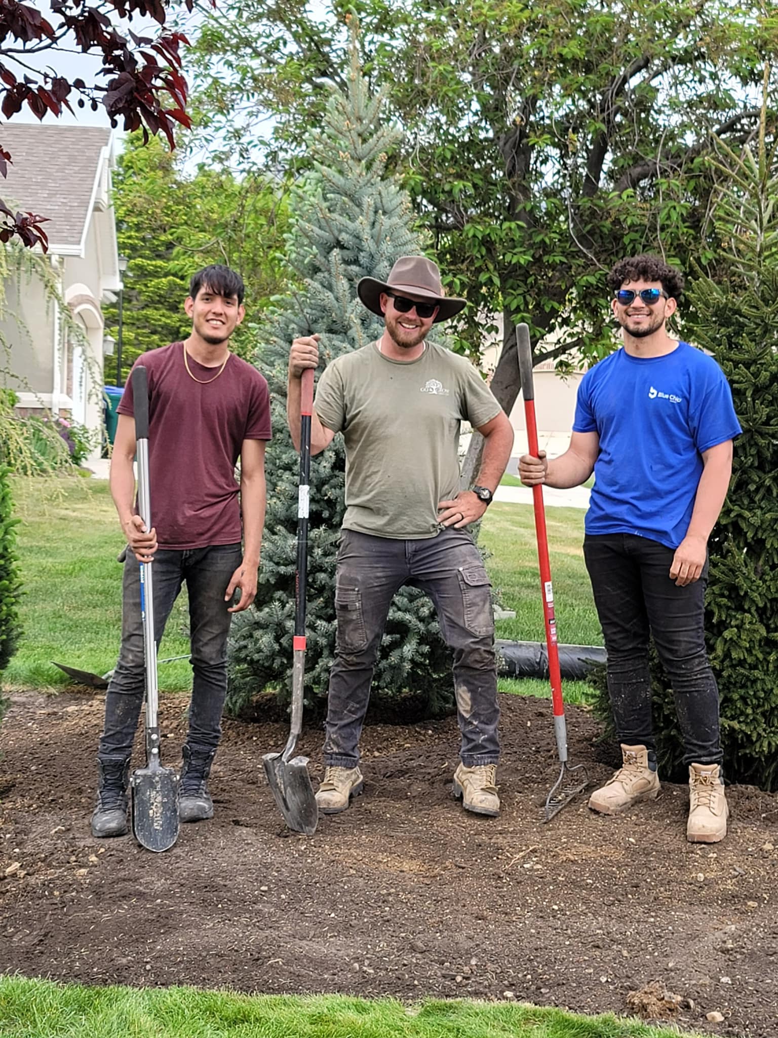 Christmas Lights Installation Team