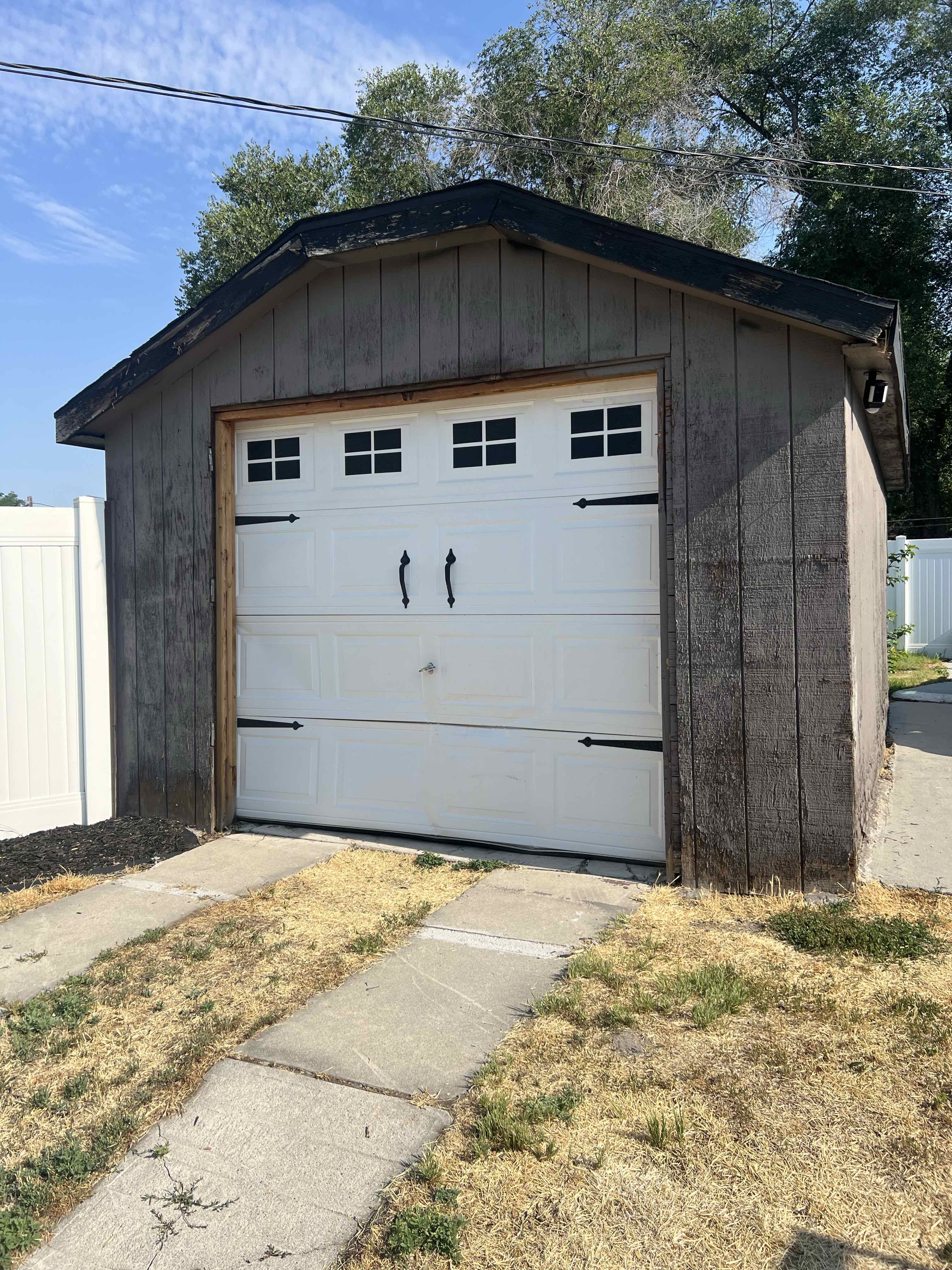 After Garage Panel Repair